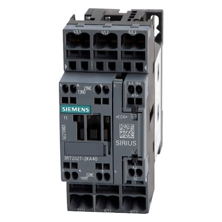 Siemens power contactor AC-3e/AC-3 3RT2027-2KA40