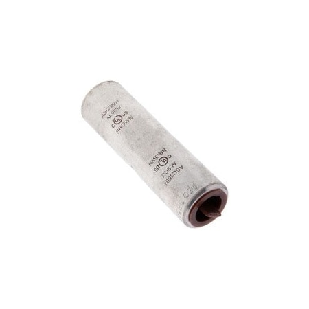 Nsi Dual Rated Aluminum Compression Splice, 350 MCM, Brown ASC350T