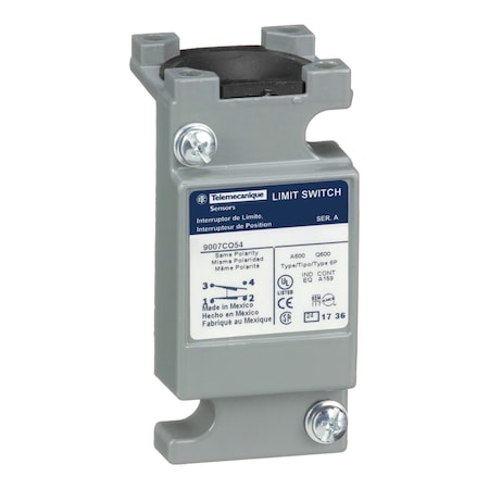 Telemecanique Sensors 1NC/1NO Compact Limit Switch Body IP 65, 66, 67 9007CO54