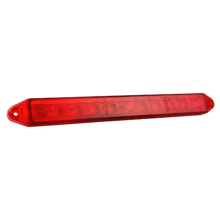 Grote Bar Lamp, LED, 15 In., Thin Line, Red 49192