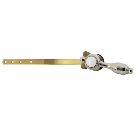 Kingston Brass Front Mount Toilet Tank Lever, Polished Nickel KTTAL6