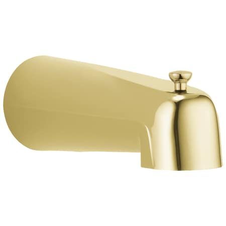 Delta Tub Spout - Pull-Up Long Diverter In Polished Brass RP36497PB