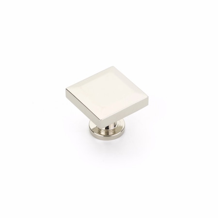 Schaub Heathrow 1-1/4in Cabinet Knob Polished Nickel Finish 551-PN