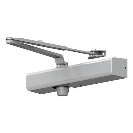 Falcon Door Closers, Non-Hold Open, Matte Silver, Non-Handed SC81A SS AL