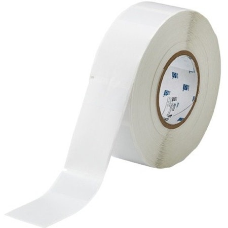 Brady Wraparound Label, White, Vinyl, 2 in W THT-27-427-1