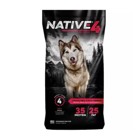 Native Level 4 Performance Nutrition 40 Lb. Dry Dog Food 3913
