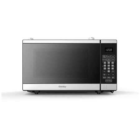 Danby MicrowaveOven, Silver, 0.7cuft, 17-7/8inW DDMW007501G1