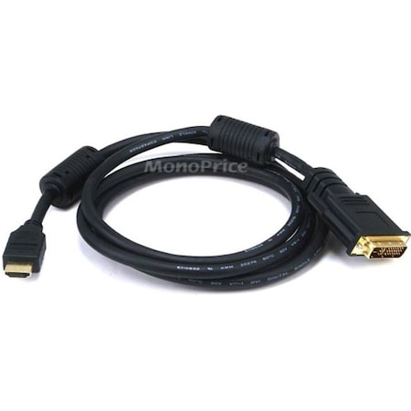 Monoprice HDMI TO M1-D P&D CABLE - BLACK 6FT 2696