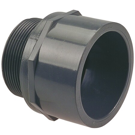Nibco 4504 4 Socket x Female Pipe Thread Male Adapter PVC 80 CA04856