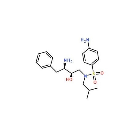 Ak Scientific 4-Amino-N-((2R, 3S)-3-amino-2-hydroxy-4-phenylbutyl)-N-isobutylbenzenesulfonamide (5g), CAS 169280-5 8664AA-5g
