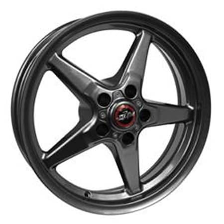 Bufonada 17 x 9.5, 5 x 4.75 BC 6 BS 92 Drag Star Direct Drill Metallic Gray Wheel BU3839651