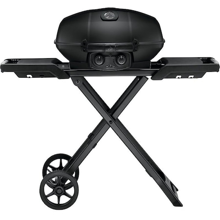 Napoleon Phantom TravelQ Series Portable Gas Grill, 12,000 Btu/hr BTU, Propane, 2-Burner, Black PRO285X-MK-PHM