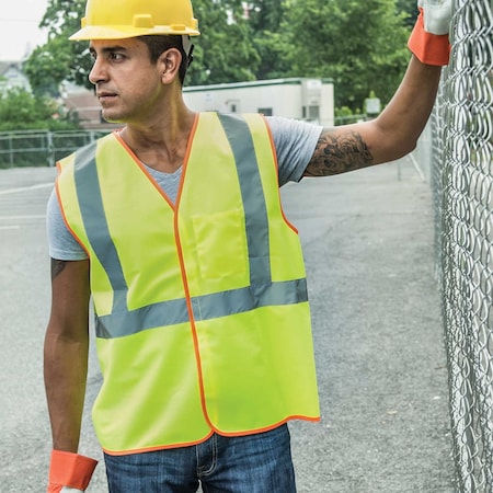 Game Workwear Hi-Vis Safety Vest S Class 2 , Front Velcro Closure I-70