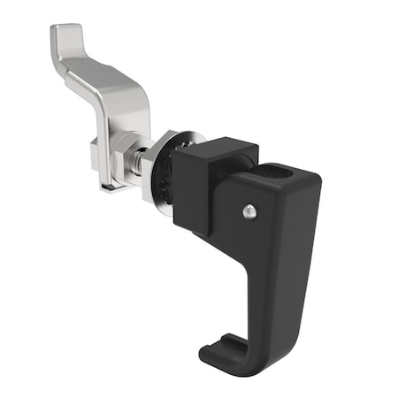 Southco Compression Latch, Lift & Turn, Small Size, Zinc Alloy , Powder Coat, Black 62-10-15