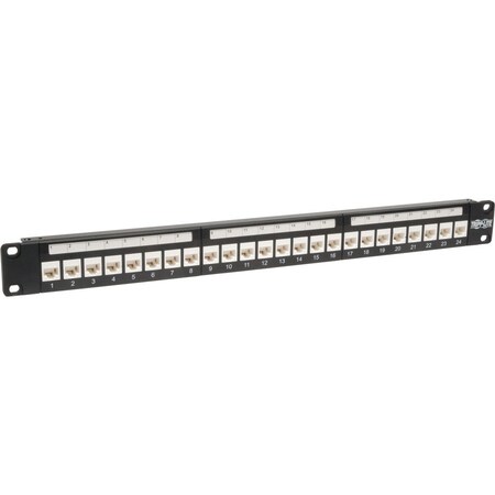 Tripp Lite Patch Panel, Feedthrough, Cat6/5, 1U, 4port N250-024-LP