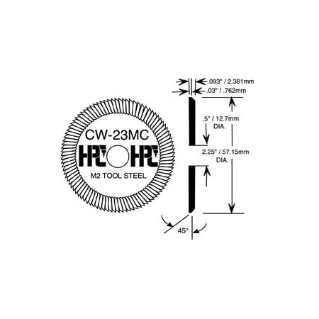 Hpc New Cutter XF74-88-119 CW-47MC