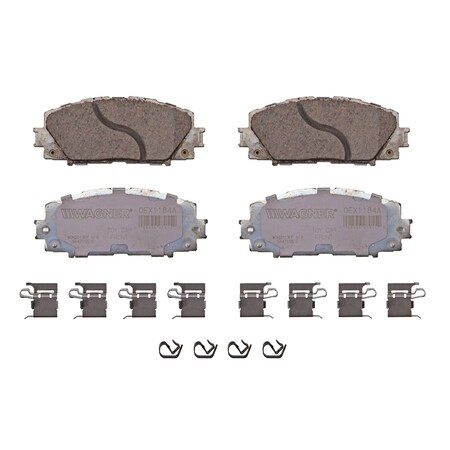 Wagner Brake OEX Front Disc Brake Pad Set Premium Ceramic,  OEX1184A