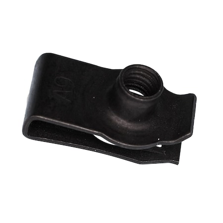 Auveco Extruded U-Nut M6-1.0 Screw Size, 25PK 12669