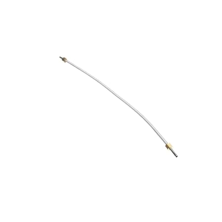 Hestan Commercial Pilot Line with Nut and Ferrule, Flex, 3/16in OD x 18in, HFT Series 005688