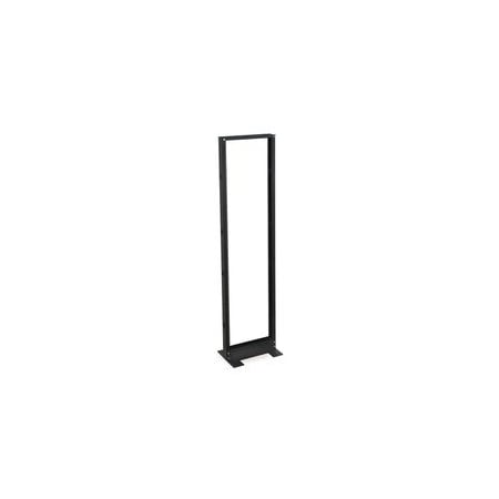 Cable Wholesale 2-Post Relay Rack, 19 inch, 45U, Dimensions: 84.12 H x 20.81 W x 15.04 D inches 61R2-12045