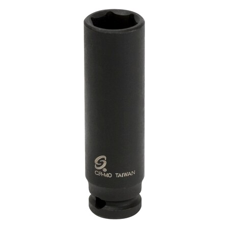 Sunex 1/4 in Dr 8Mm Deep Magnetic Impact Socket 808MDMG