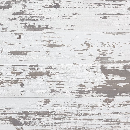 Timeline Skinnies 5.5 in. x 47.5 in. Solid Wood Wall Paneling, Distressed White, 100PK 955