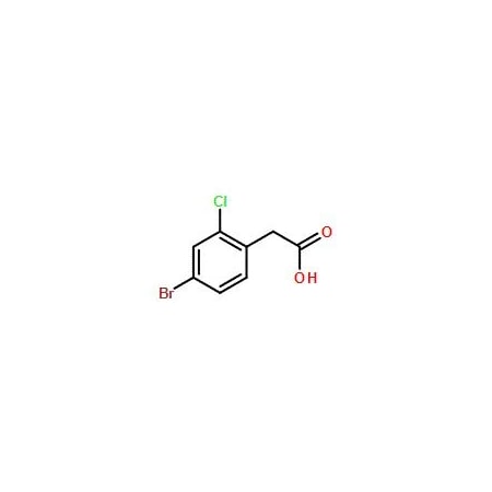 Ak Scientific 2-(4-Bromo-2-chlorophenyl)acetic acid (10g), CAS 916516-89-7 Z5343-10g