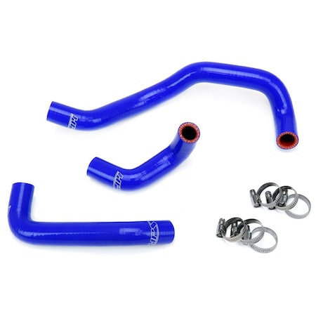 Hps Performance High Temp Reinforced Silicone Heater Coolant Hose Kit, Blue,  57-1397-BLUE