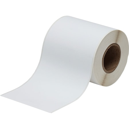 Brady BradyJet J2000 Paper Tape 4 in W x 100 ft L White J20C-4000-2550