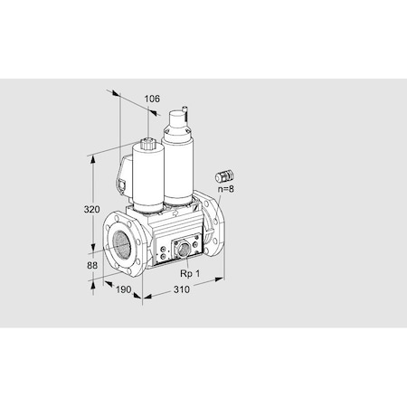 Honeywell Kromschroder VCS780F05NLQSL3E/PPEP/PPPP KS88204467