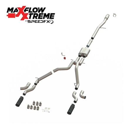 Speedfx MaxFlow Xtreme Cat Back System Kit 50101