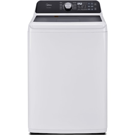 Top Load Washer,4.5 cu ft,White,27""W -  MIDEA, MLTW45M4BWW