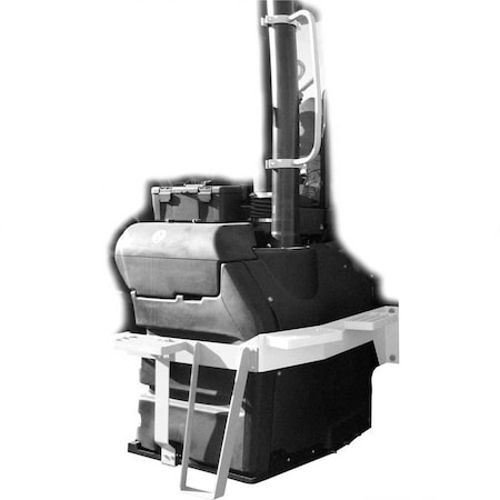 K&M Mfg Window Step & Handrail Kit for Case IH Tier 4 Magnum 2013 Tier 4 & Older Original Color 3351