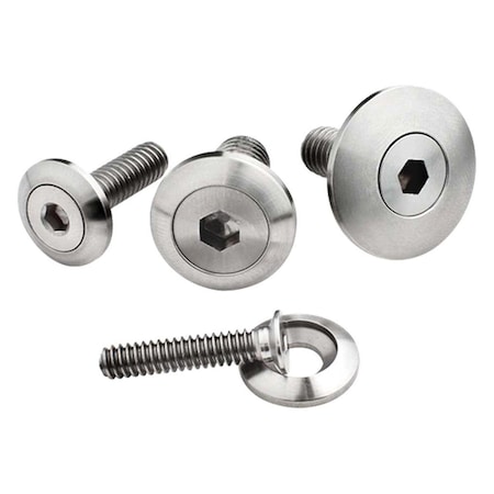 Billet Specialties 66110 0.31-18 x 1in Stainless Steel Bolts, 2PK BSP66110