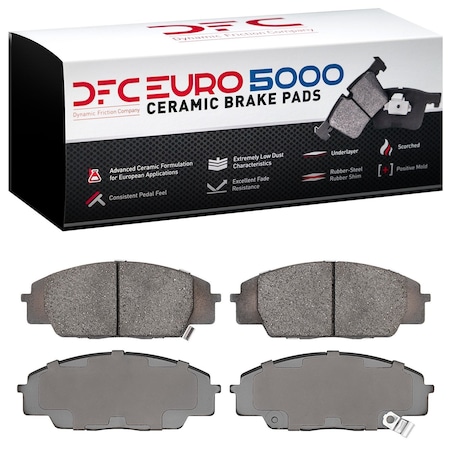 Dfc 5000 Euro Ceramic, Disc Brake Pad Set,  1600-0829-00