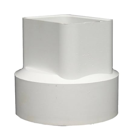 Hancor Downspout Adapter Tripwall 4in 0482TW
