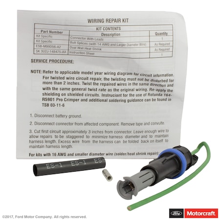 Motorcraft Diesel Glow Plug Connector,  WPT1059