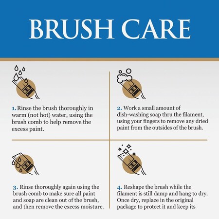 Linzer Pro Edge 2'' Angle Sash Short Handle Paint Brush 2861 PE