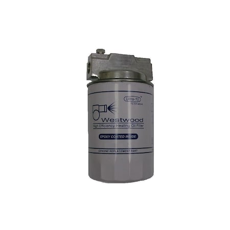 Beckett Complete Spin-On Oil Filter with Bracket Kit F100-2