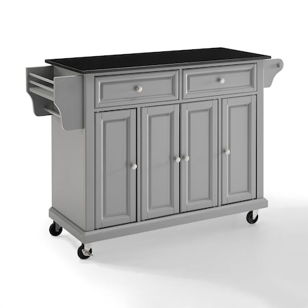 Crosley Full Size Granite Top Kitchen Cart KF30004EGY