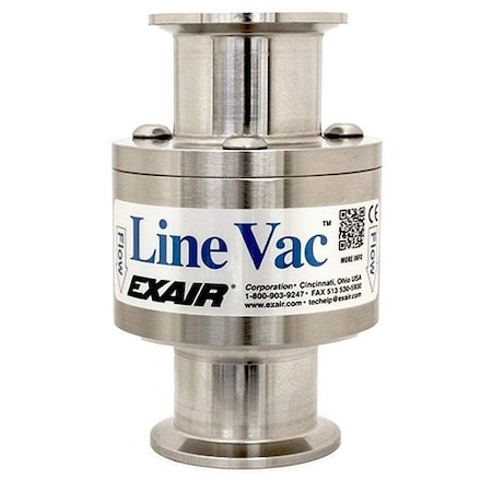 Exair SS Sanitary Flange Line Vac 161150-316