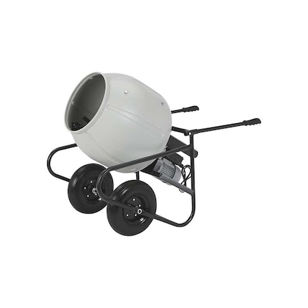 Klutch Portable Electric Cement Mixer, 3.5 Cu.-Ft 49413