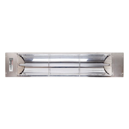 Eurofase 304 SS 39in Single Element 1500W 120V Heater, Stainless Steel, Standard Decor Plate EF15120S