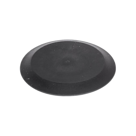 Auveco Flush Sheet Metal Plug 1 1/4in Hole Black, 50PK 18800