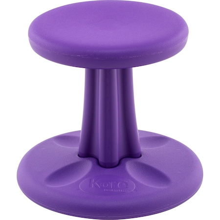 Kore Design Pre-School Wobble Chair for Schools, Classrooms, 12in tall, Active Seating, Purple 803879