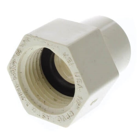 Spears 0.5 in. CTS CPVC Female Adapter with Gasket 4135-005OR