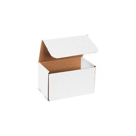 Bubblefast 50-10 x 6 x 5'' White Corrugated Mailers, 50PK BFM1065