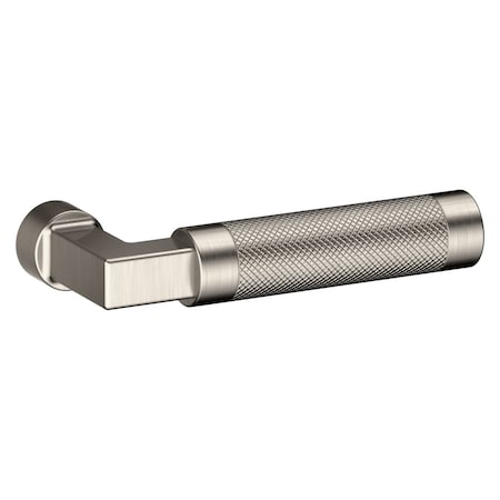 Baldwin Baldwin Right Hand Single L030 Knurled Lever Less Rose Lifetime Satin Nickel Finish L030056RMR