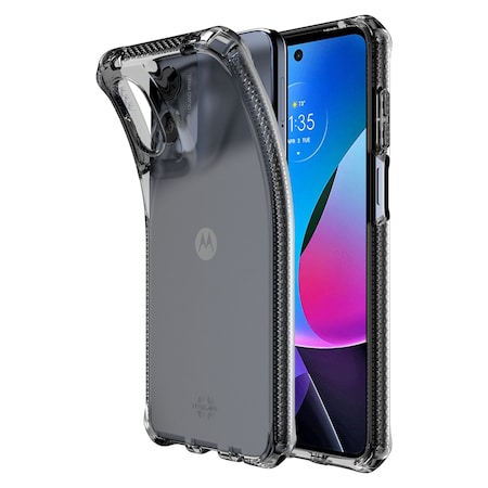 Itskins Spectrum_r Clear Case For Motorola Moto G Play 2024, Smoke MTFG-SPECM-SMOK