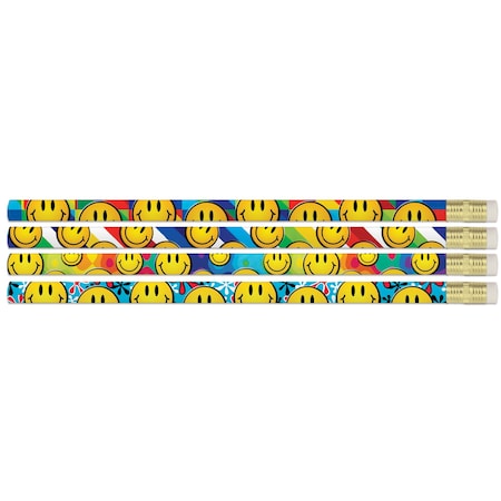 Musgrave Pencil Co Smiley Sensations Pencils, 144PK D2391/12